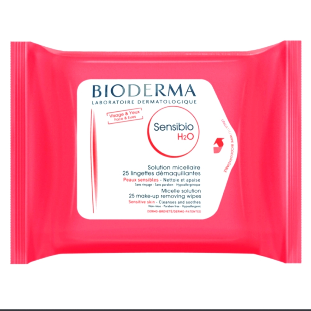 Micelle solution 25 make-up removing wipes sensitive skin- Cleanses and soothes